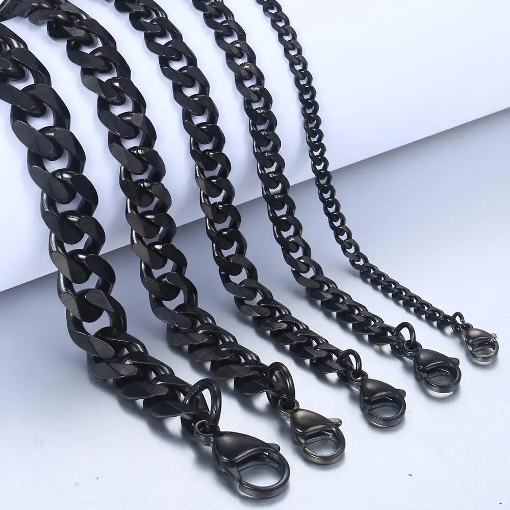 Stainless Steel Anklet for Men (Silver)