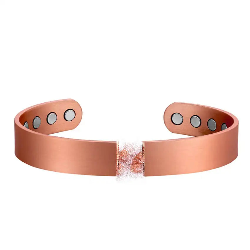 Magnetic Therapy Copper Cuff Bracelet for Men