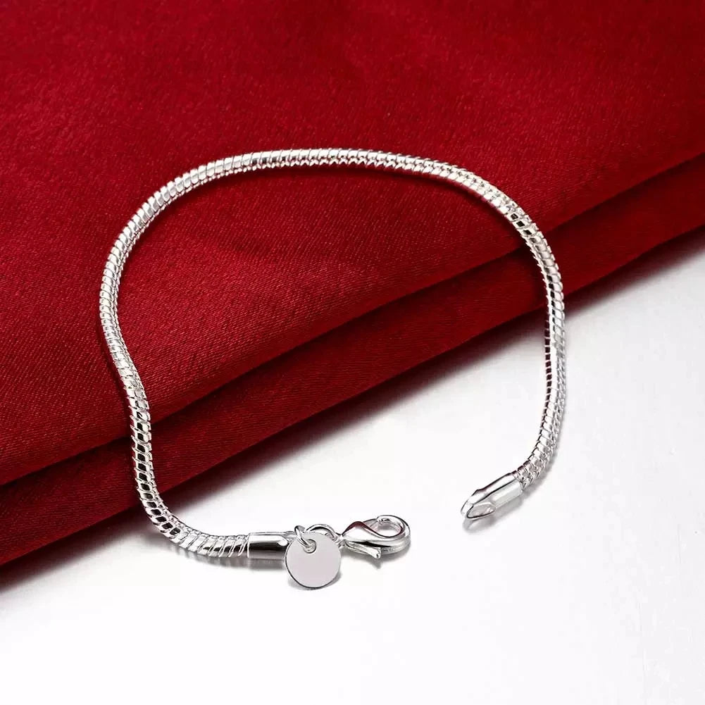 Sterling Silver chain bracelet\