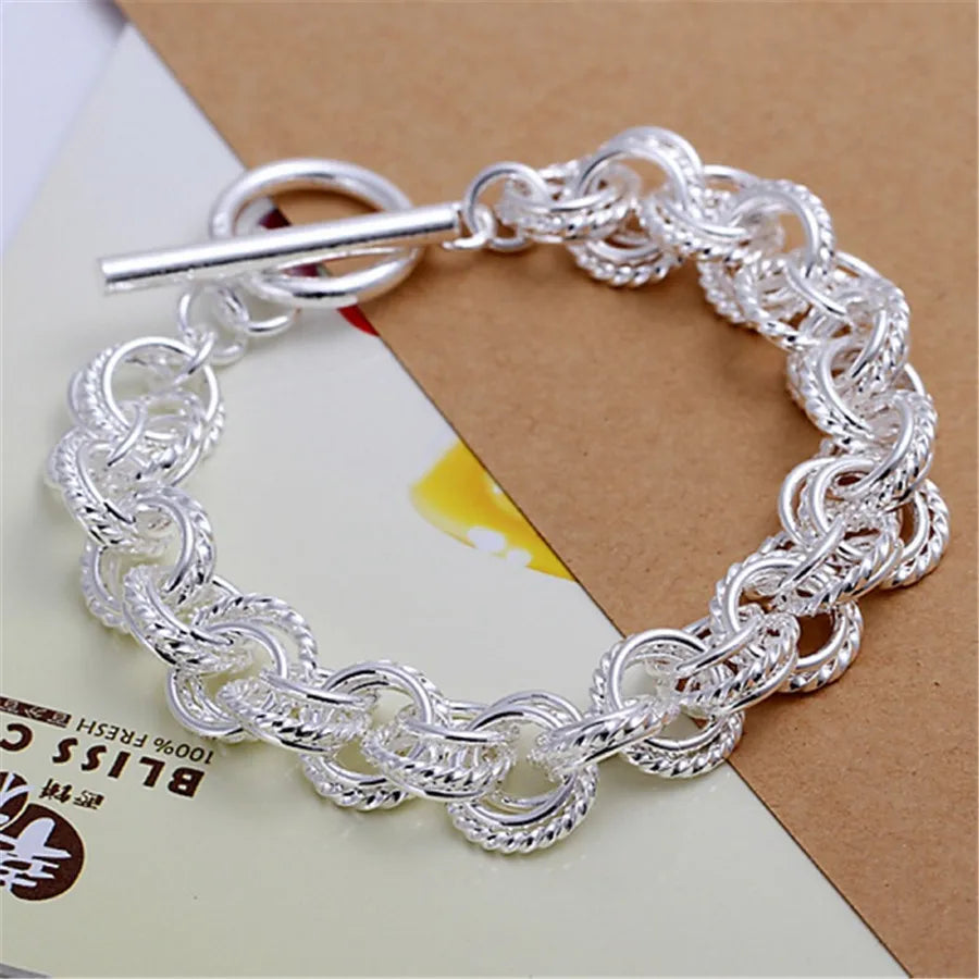  sterling silver chain bracelet