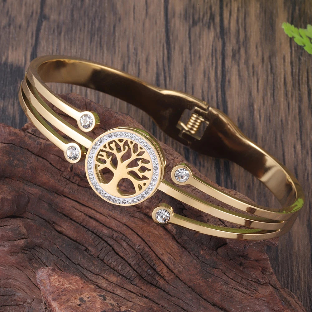 tree cuff bracelet jewelry